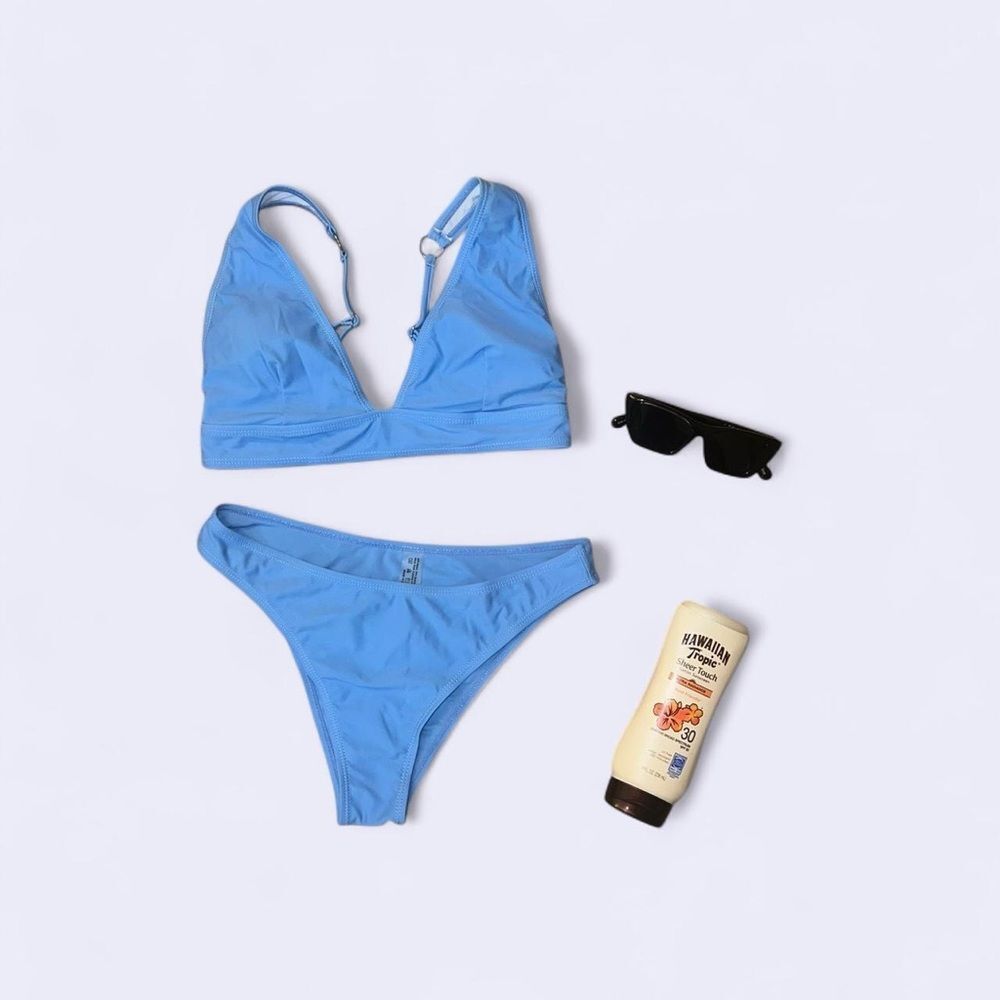 Blue Women's Bikini Set